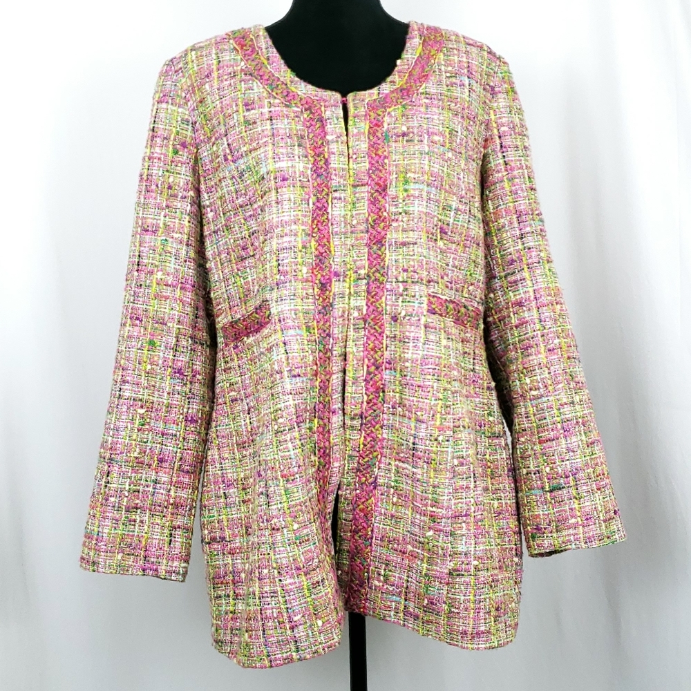 Doncaster tweed blazer jacket.
